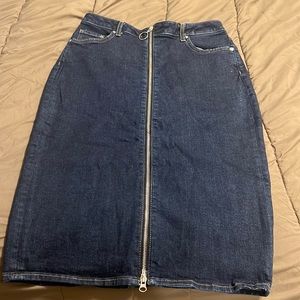Jean skirt